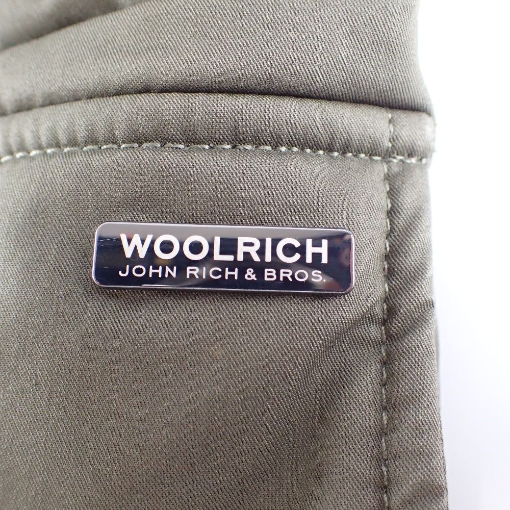 WOOLRICH ウールリッチ 1702081 カーキ アラスカンパーカー ファー