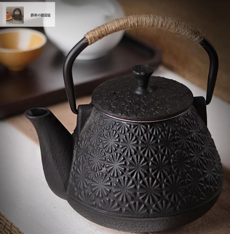鉄器 急須 伝統工芸 手作り 鉄分補給 鉄瓶　YZS-037 Amazon | 鉄瓶 鉄器 IH調理器対応 急須 鉄やかん おしゃれ 鋳鉄