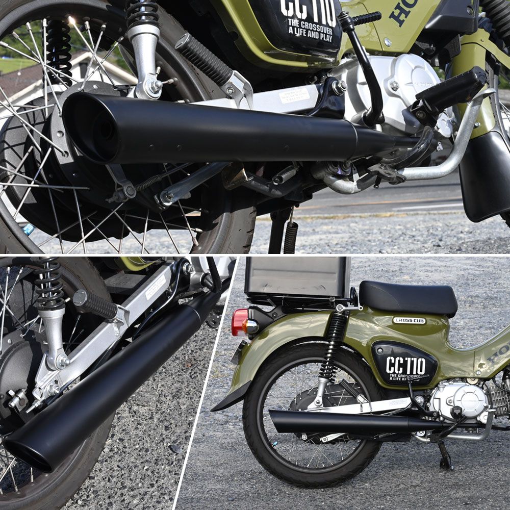 スーパーカブ110 マフラー　美品 スーパーカブ110 クロスカブ JA44 JA45 JA60 マフラー カスタム