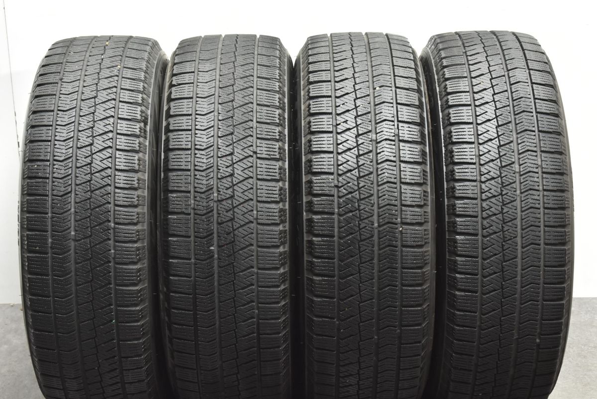 【程度良好品】トップラン 15in 6J +45 PCD100 ブリヂストン ブリザック VRX2 195/65R15 プリウス カローラスポーツ インプレッサ 交換用