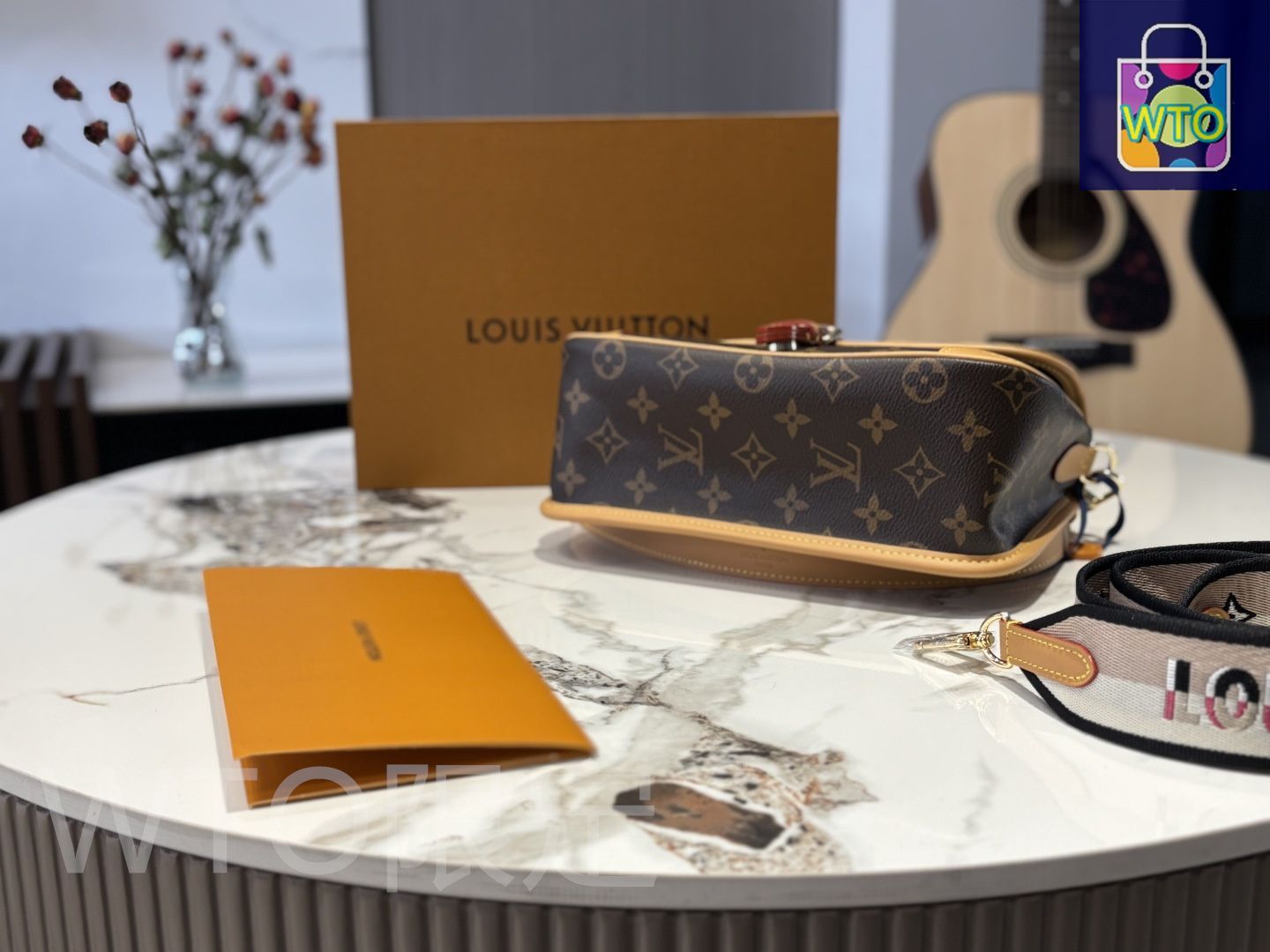 今日 LV Diane ファジーボックス 頭層牛皮 折りたたみギフトボックス付き-WTO輸入3 DECORATOM_COM_BR