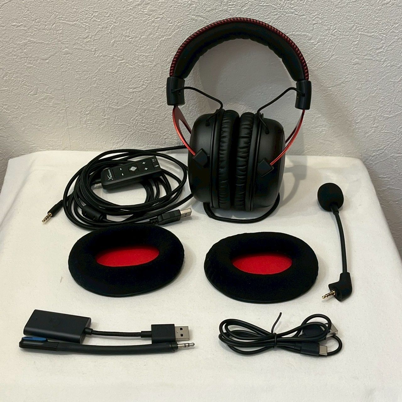 未開封 HyperX Cloud II/ゲーミングヘッドセット/レッド/ブラック