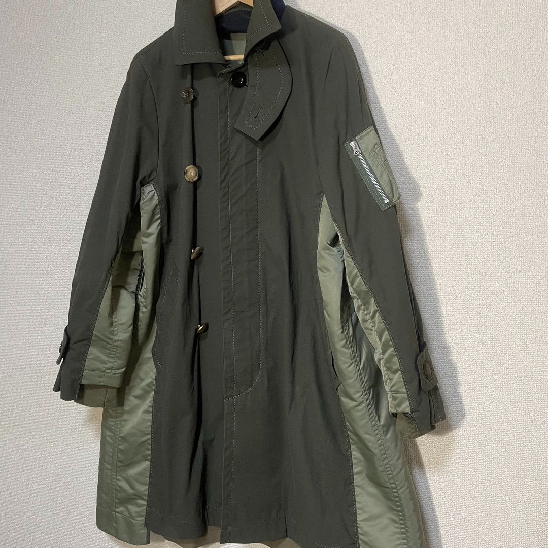 sacai サカイ MA1 ドッキング ミリタリー コート サイズ２