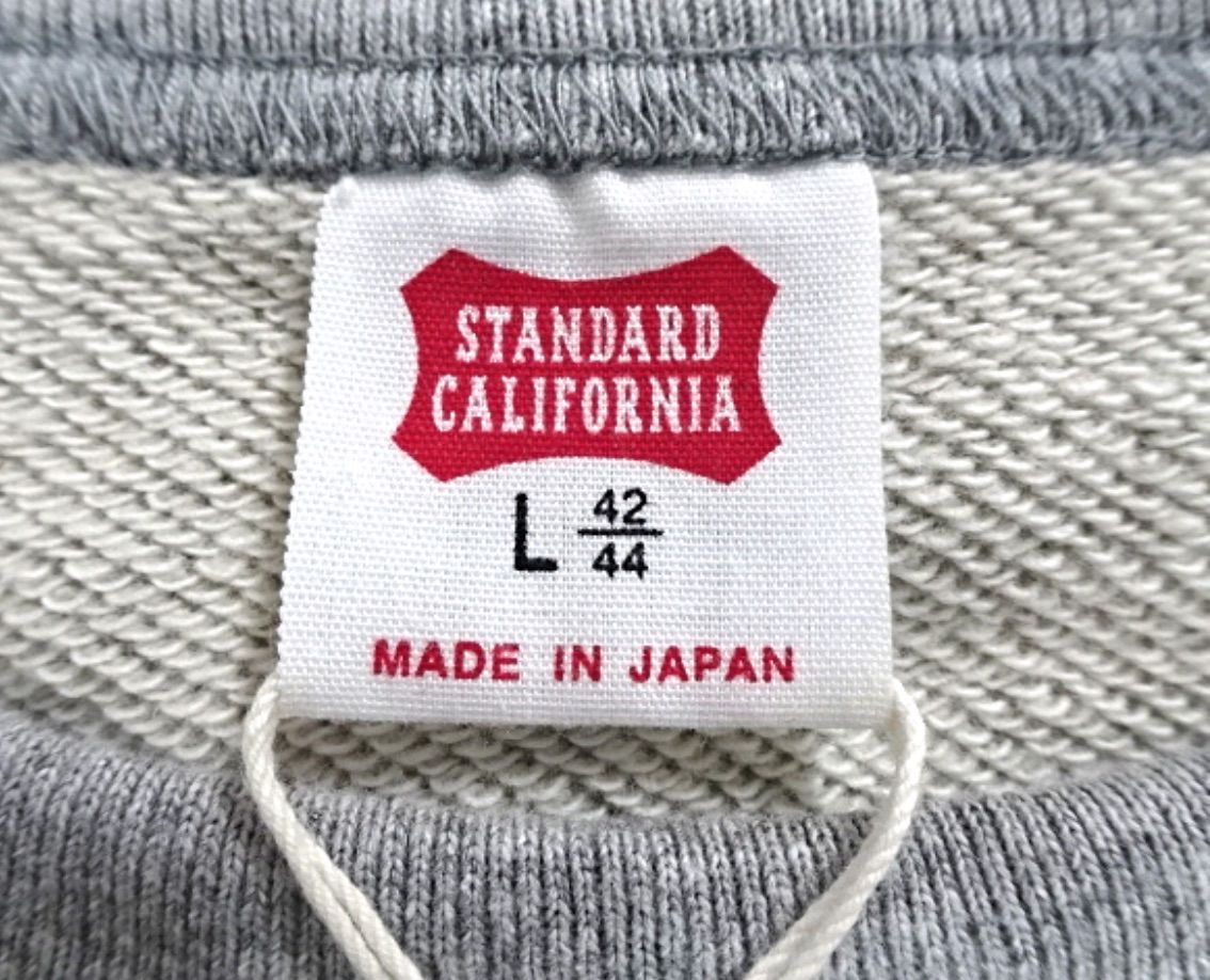 スタンダードカリフォルニア　22アニバーサリー　ベースボールロゴスエット スタンダードカリフォルニア22周年ベースボールロゴスウェット 未使用
