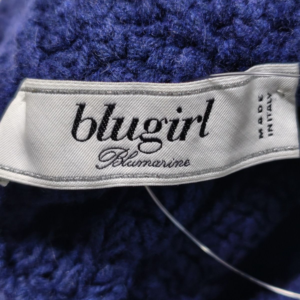 Blugirl Blumarine ブルーガール ブルマリン シルク ワンピース Blugirl - blugirl ブルマリン ブルーガール すずらん柄