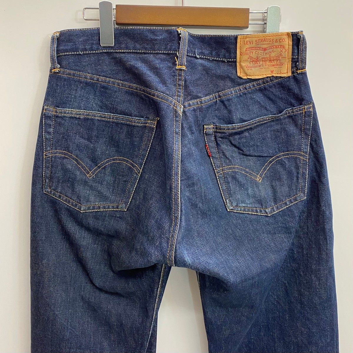 リーバイス Levi's 60's 70's 501 BIG E Aタイプ物 濃紺 紙パッチ