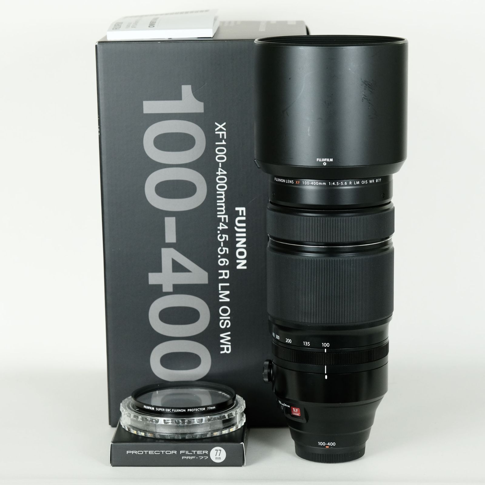 ｜純正フィルター付 FUJIFILM XF100-400mmF4.5-5.6 R LM OIS WR 富士フイルムXマウント