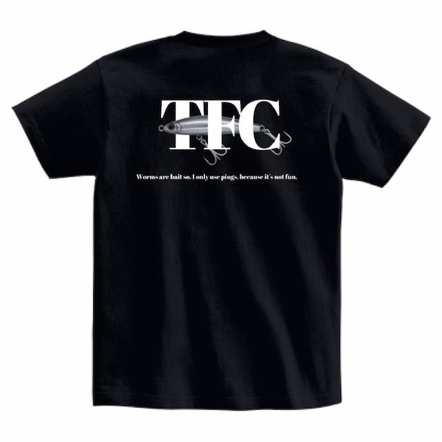 TFC back｜黒｜Tシャツ｜長袖｜シンプル｜オリジナル
