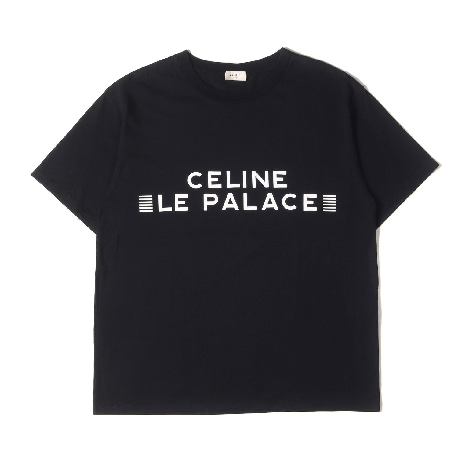 CELINE レディースTシャツ S 希少 CELINE 上質 ロゴ プリント デザイン