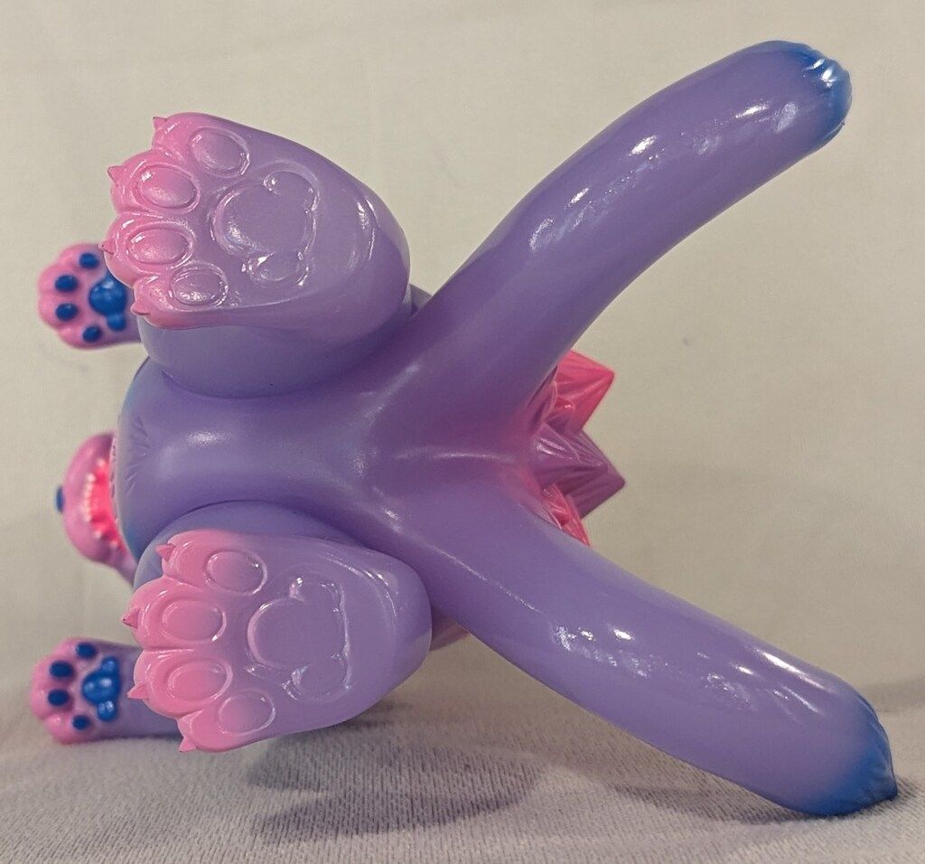 MILKBOY TOYS 小夏や 大王ネゴラ クリアパープル 蛍光ピンク塗装