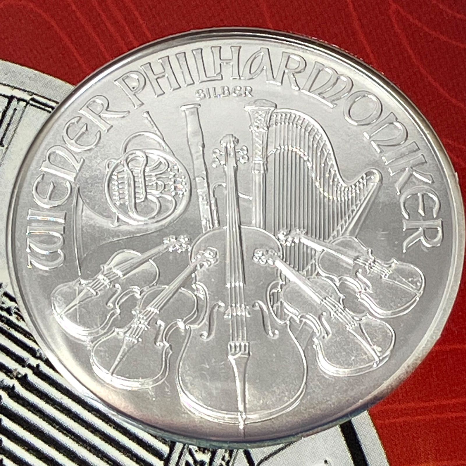 08109】 ウィーン・フィル 銀貨 / 1オンス銀貨 新品・未開封
