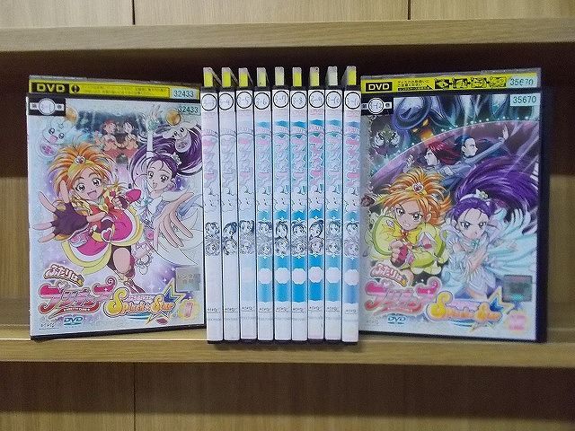DVD ふたりはプリキュア Splash Star 1～12巻(2、13巻欠品) 11本
