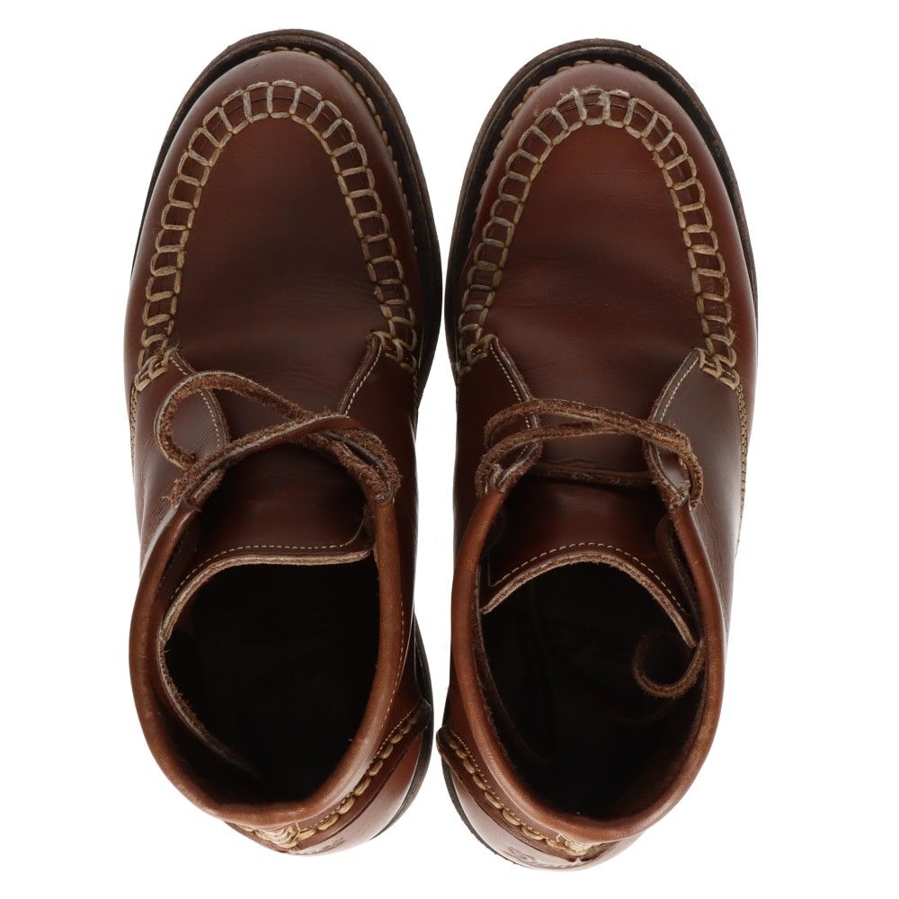 DANNER (ダナー) レースアップ レザーチャッカブーツ ブラウン