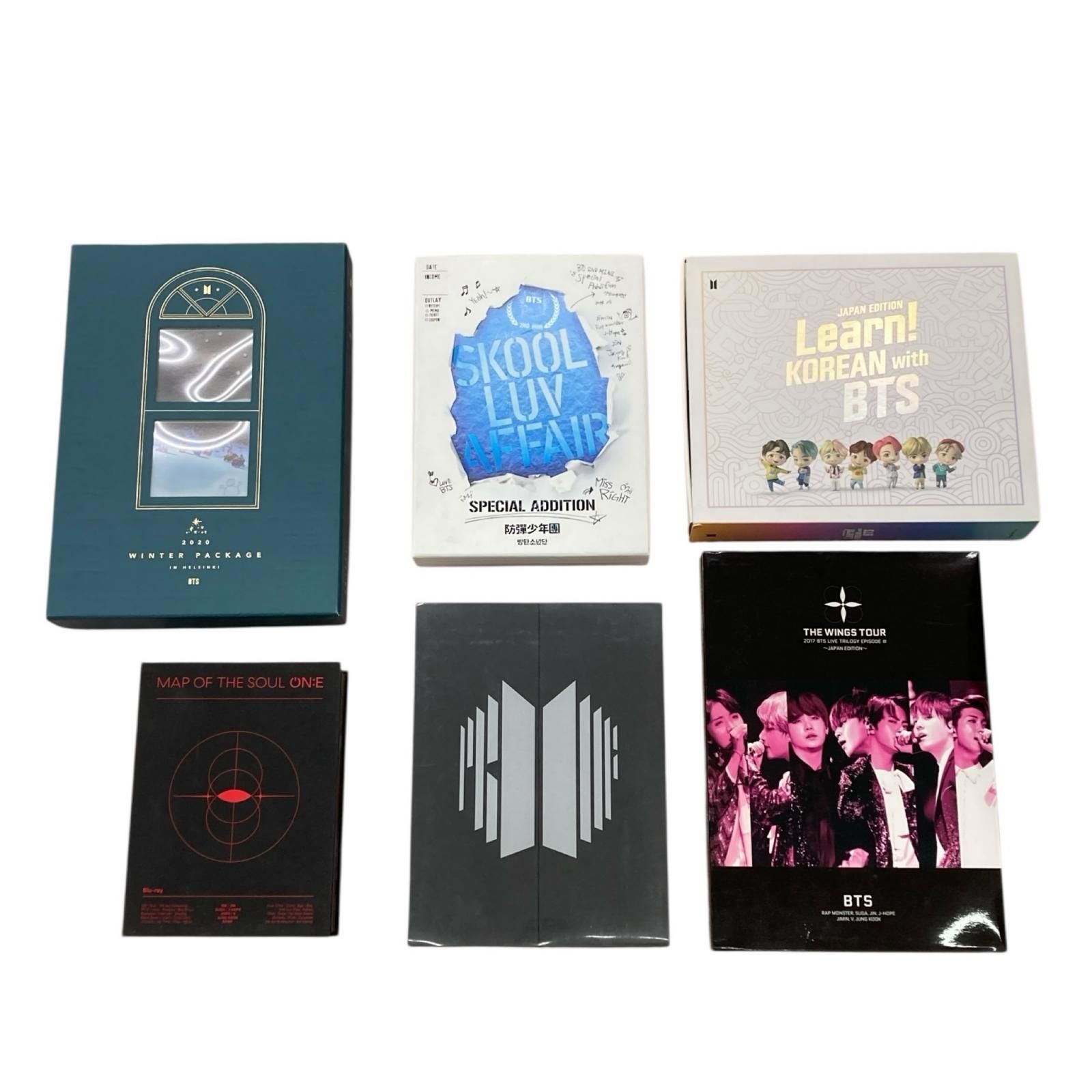 186000 BTS CD DVD BD6点まとめ売り ユニセックス 6 点まとめ売り