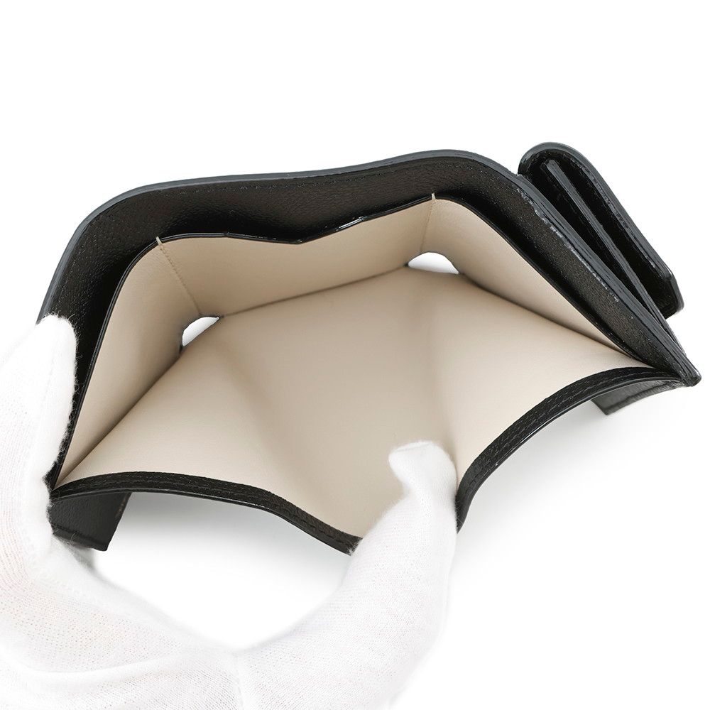 ヴァレクストラ 三つ折り財布 グリップ コンパクトパース ソフトカーフ  