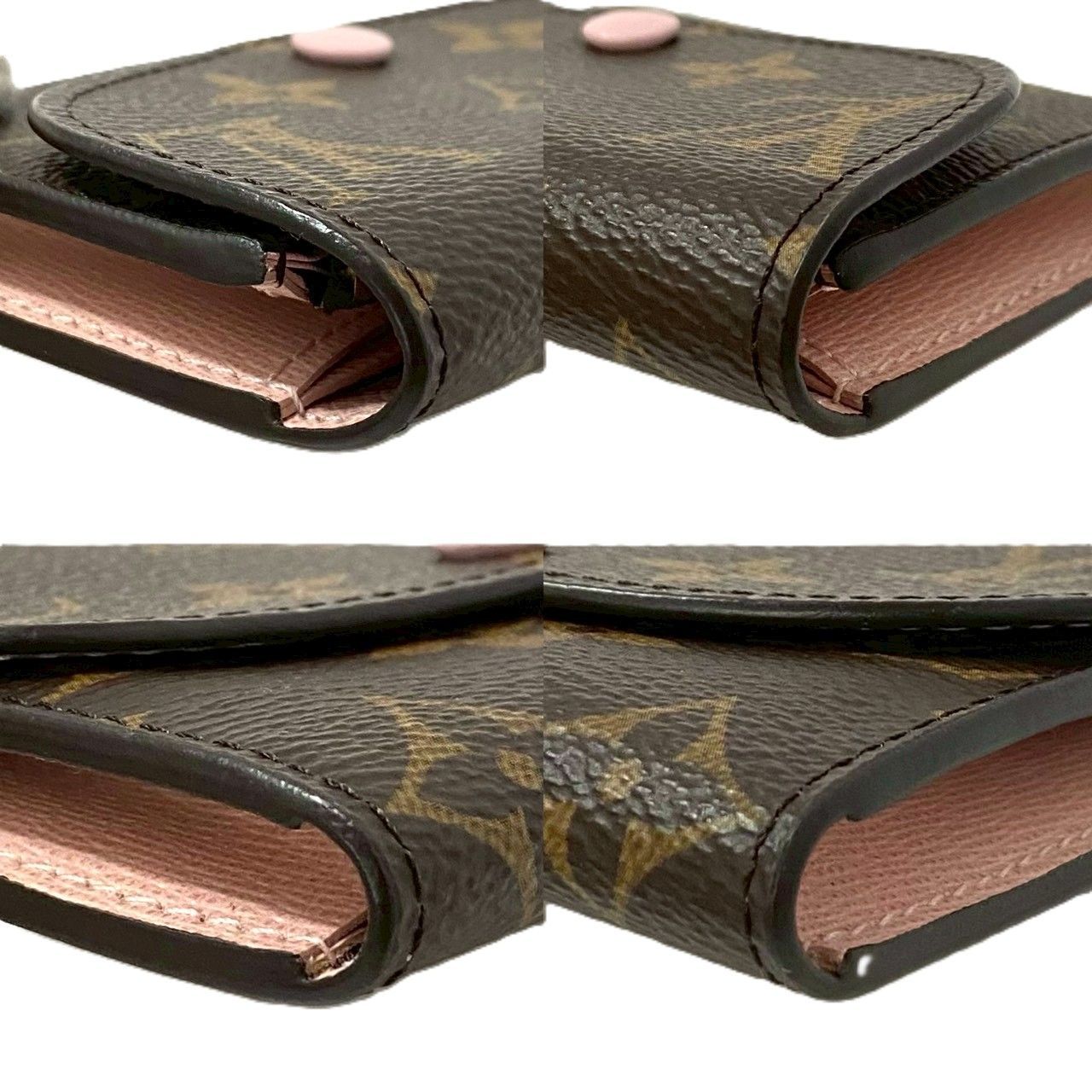 LOUIS VUITTON】ポルト モネ ロザリ モノグラム ローズバレリーヌ