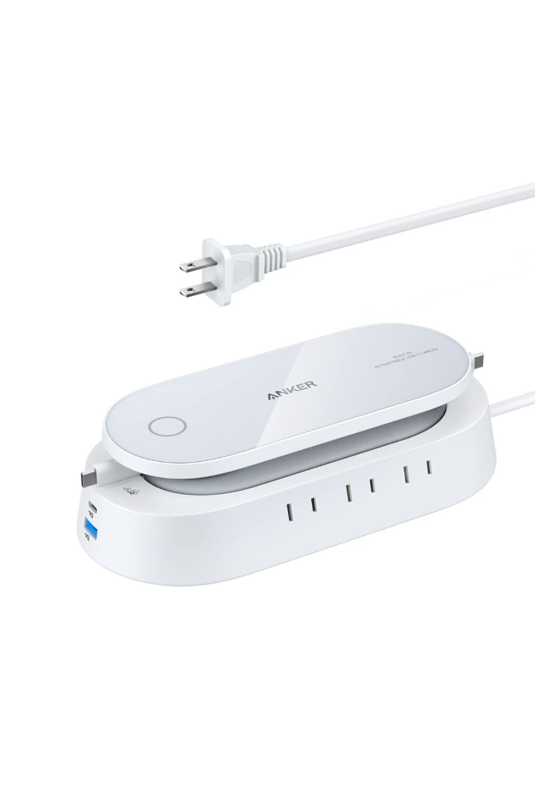 Anker 647 Charging Station 100W 10-in-1 単ポート最大60W | 合計最大100W | USBタップ 電源タップ