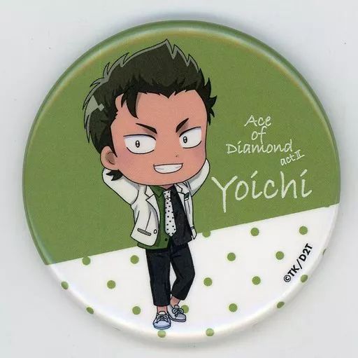 ダイヤのA 倉持洋一 缶バッジ ダイヤのA】御幸一也＆倉持洋一 くじ引き堂 缶バッジ ダイヤのA