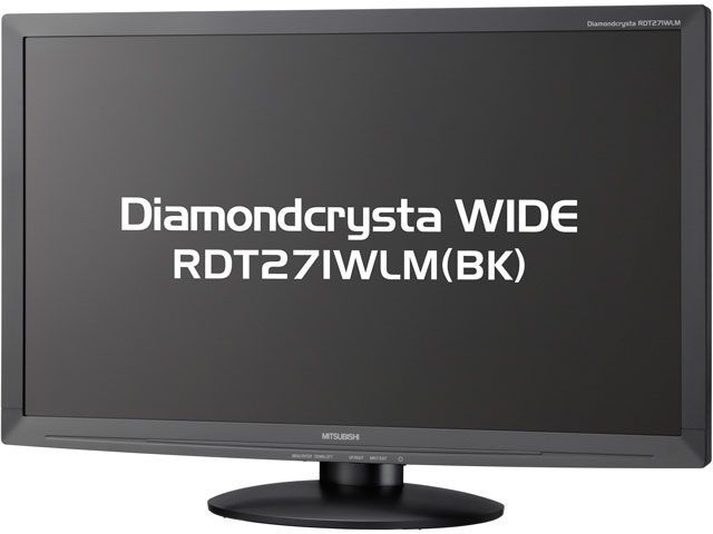 液晶ディスプレイ MITSUBISHI RDT271WLM(BK)-