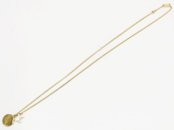 ルイヴィトン LOUIS VUITTON リングネックレス モノグラム