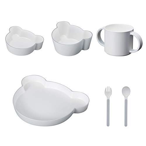 Color グレー tak KIDS DISH ギフトボックス カトラリー ベア グレー JTN-1011-GY|タック キッズディッシュ 食洗機対応 グレー 子供用食器