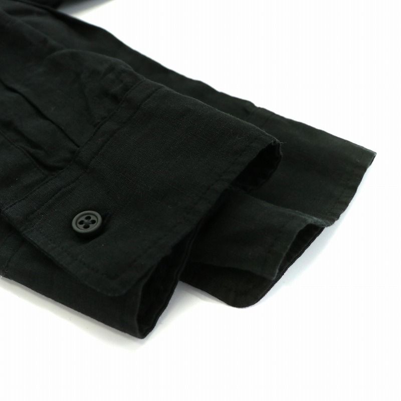 Deuxieme Classe ドゥーズィエムクラス WIDE LINEN シャツ 長袖
