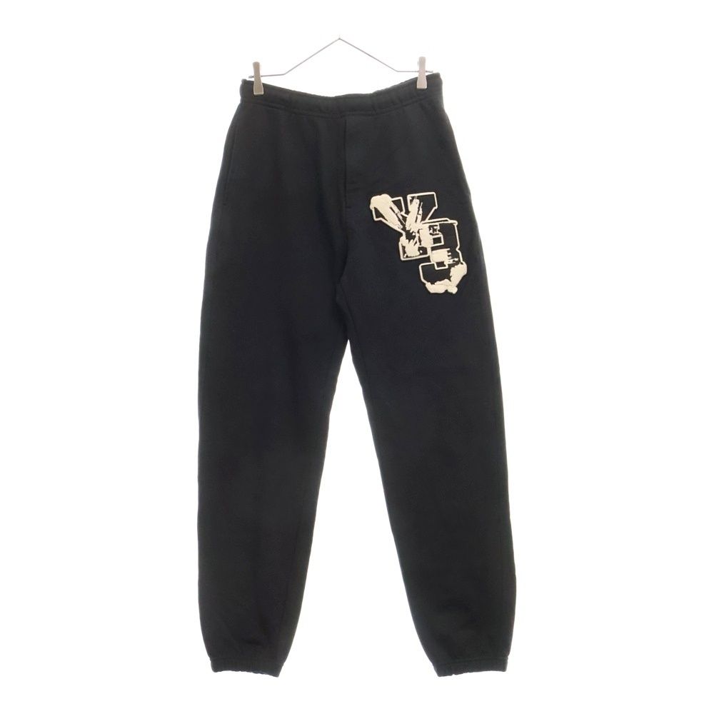 Y-3 ワイスリー GFX FT PANTS ロゴワッペン スウェットパンツ Y3IQ2128 ブラック