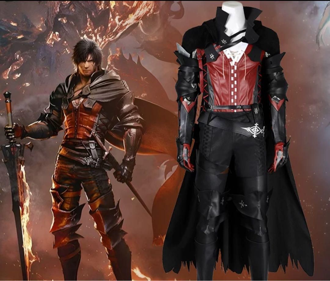 lardoo FF16 クライヴ コスプレ衣装 ウィッグ追加可