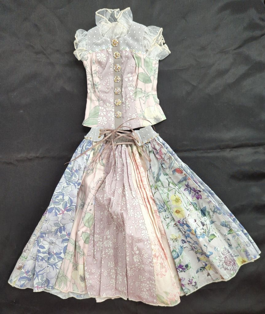 空と青い星さん ドール衣装 SDGr女の子サイズ セットアップ