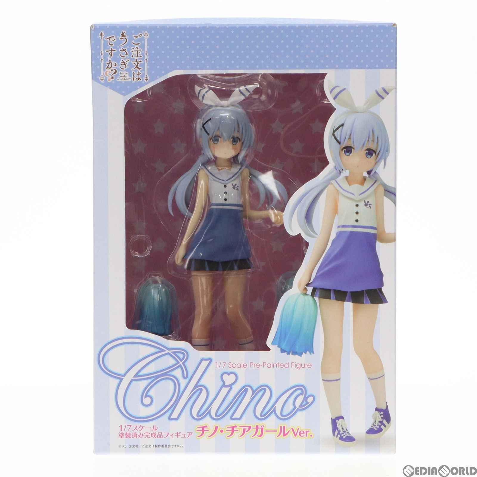 チノ・チアガールVer. ご注文はうさぎですか?? 1/7 完成品 フィギュア