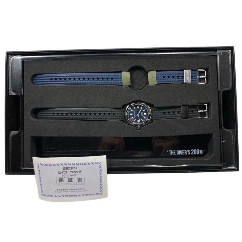 セイコー SEIKO プロスペックダイバーズ 1965復刻デザイン SBDX039 ブルー文字盤 SS/ラバーストラップ 自動巻き メンズ 腕時計