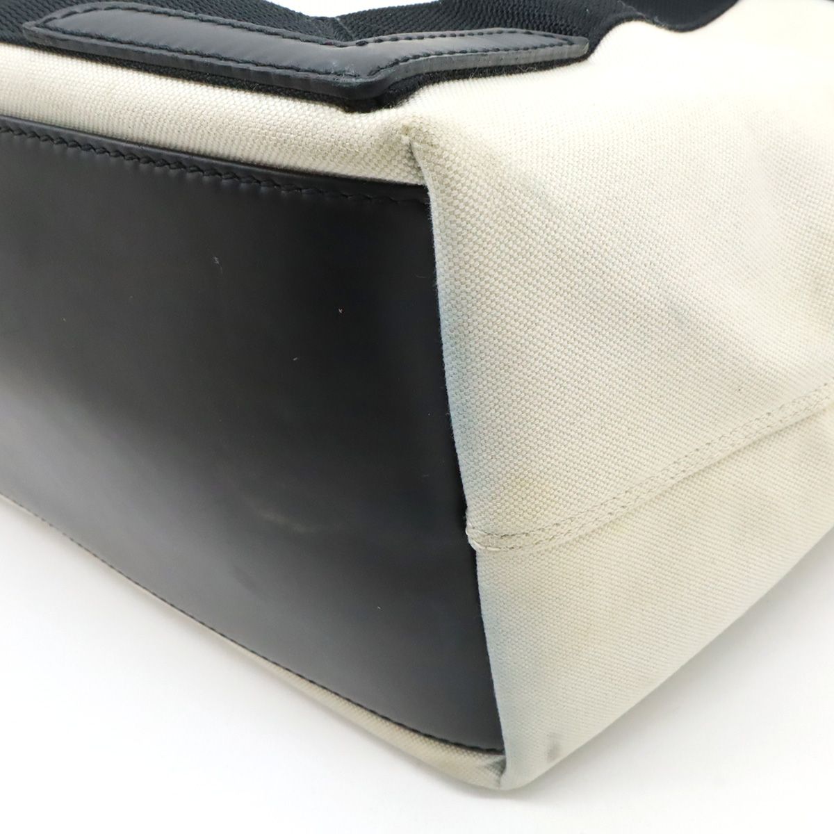 BALENCIAGA バレンシアガ ネイビーカバス S ロゴ トートバッグ  