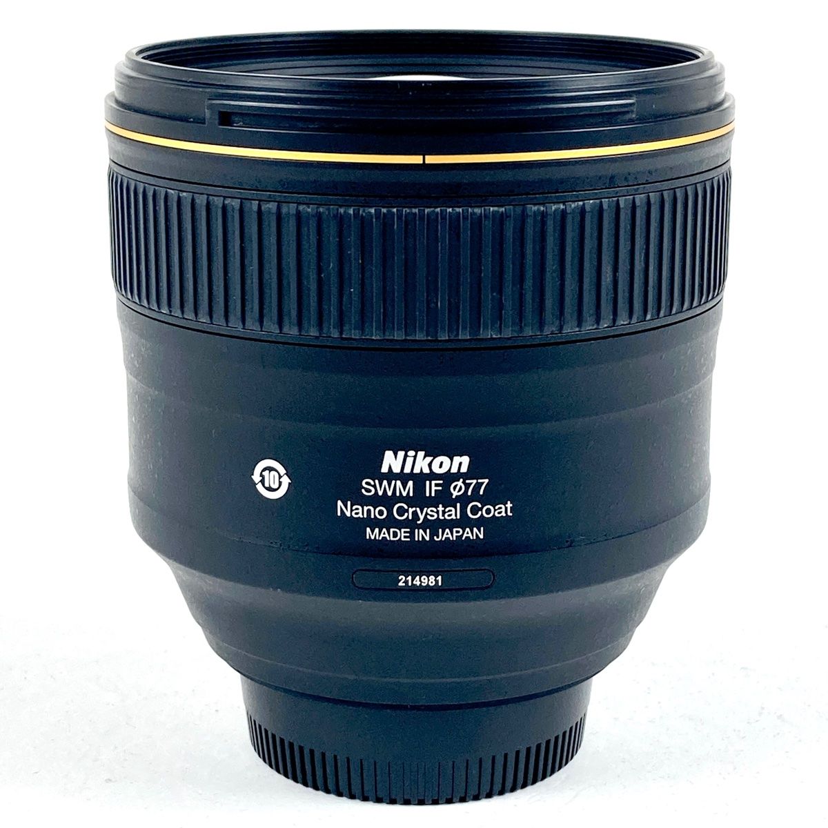 ニコン Nikon AF-S NIKKOR 85mm F1.4G 一眼カメラ用レンズ（オートフォーカス） 【中古】