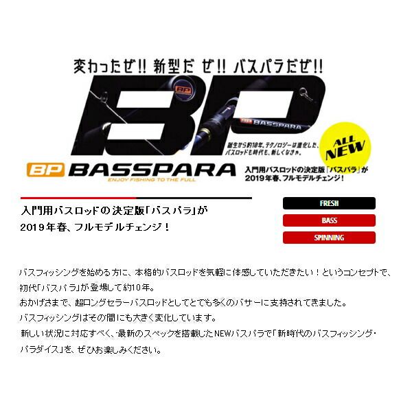 スピニング BXS-632UL