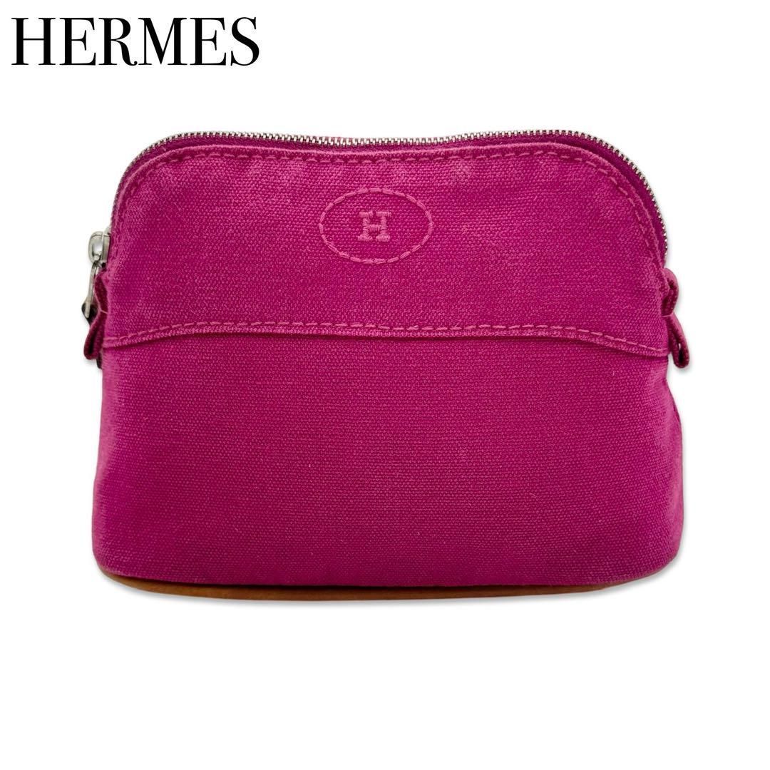 HERMES エルメス ボリードポーチ ミニミニ シルバー金具 マルチ