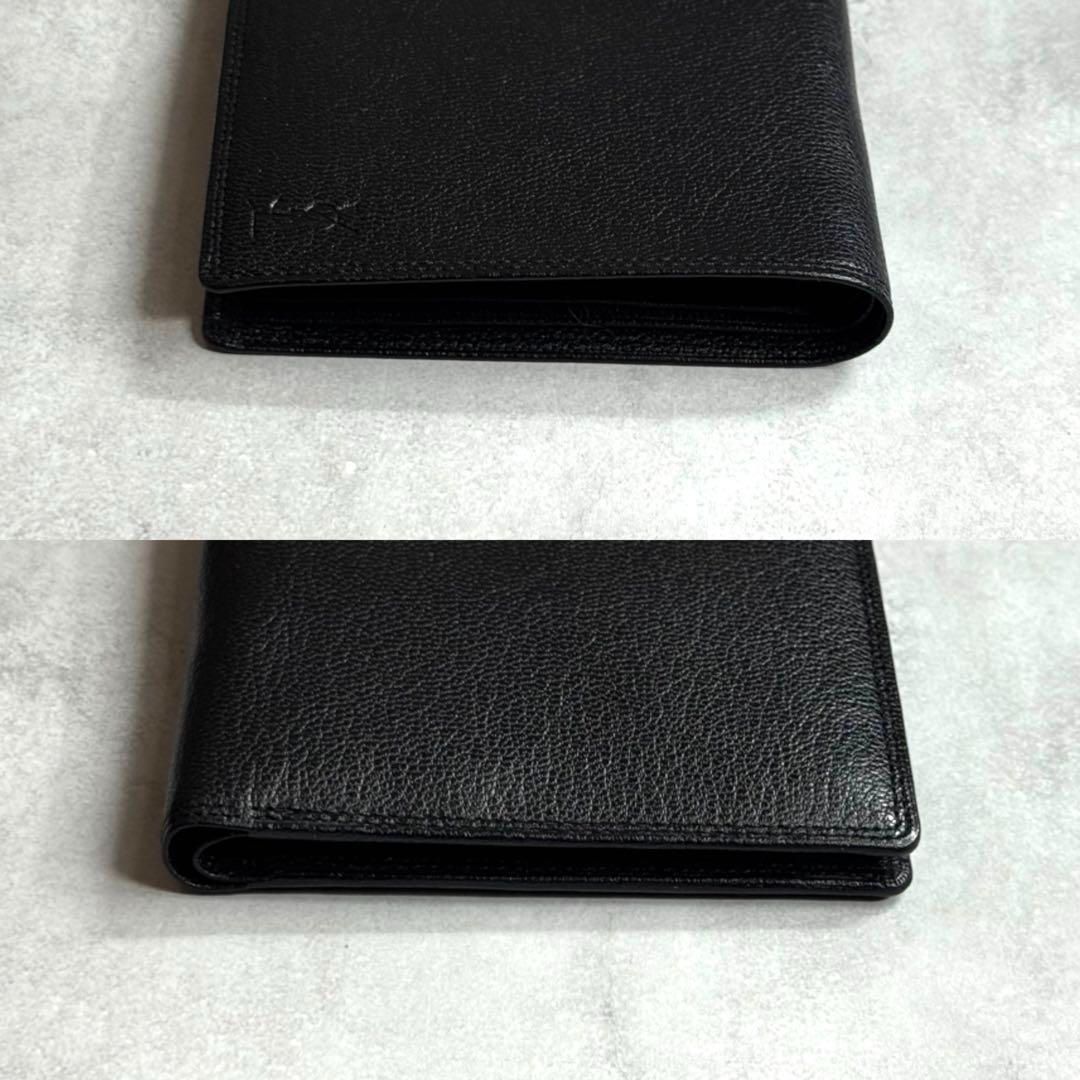 YSL イヴサンローラン / シャドウカッサンドルコンパクトウォレット ブラック YVES SAINT LAURENT YSL イヴサンローラン / シャドウ