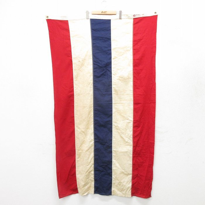 中古 旗 フラッグ 70s コットン 赤他 レッド spe 23jul28
