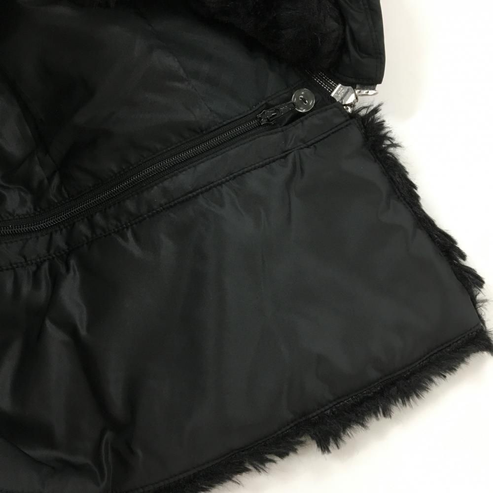 キャロウェイ 4WAYダウンジャケット 黒 チェック地模様 袖・裾