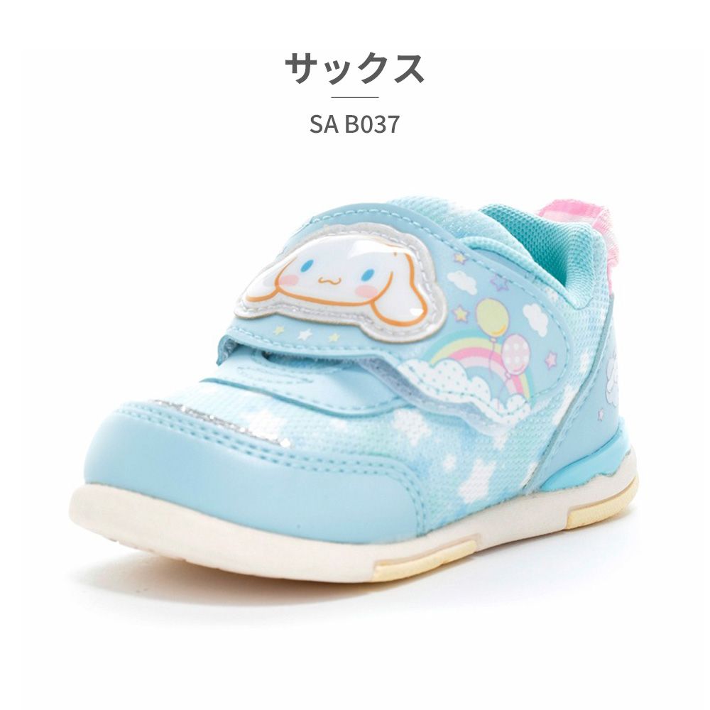 Coupons are being issued [Genuine Dealer/Brand New] Moonstar Sneakers Kids Kids Shoes Sanrio SA B037 Moonstar Baby Hello Kitty Cinnamoroll 3-mon-k-sab037-01