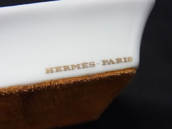 □新品□未使用□ HERMES エルメス ゼブラ シマウマ スクエアプレート