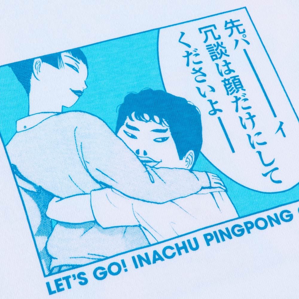 未使用品】行け!稲中卓球部/田原年彦Tシャツ/ホワイト XLサイズ