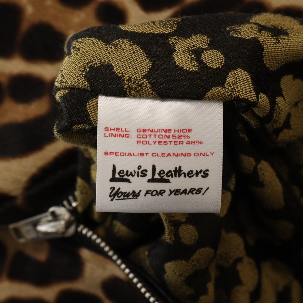 Lewis Leathers (ルイスレザー) IGGY POP'S JACKET イギーポップ