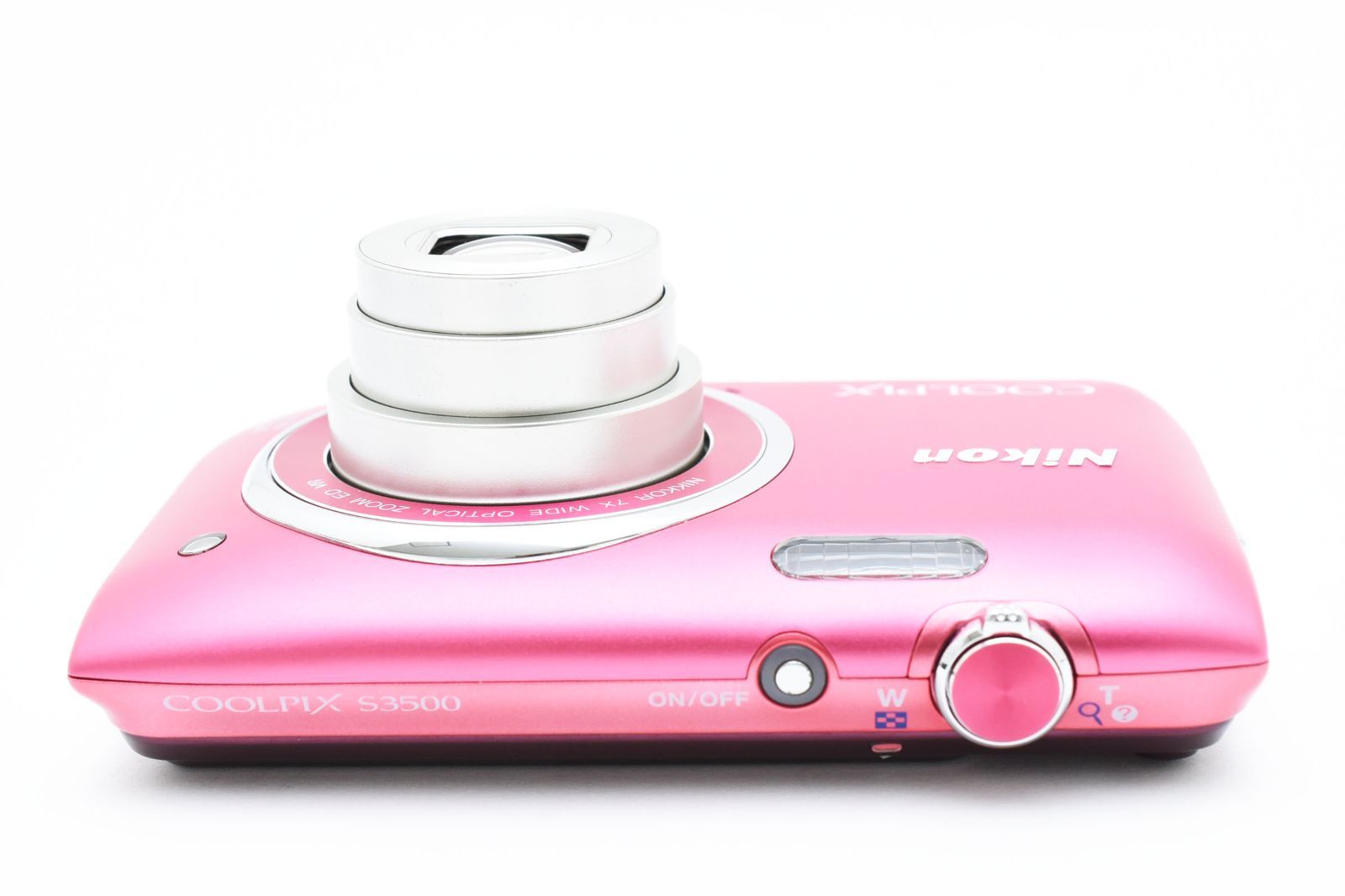 極上品] Nikon COOLPIX S3500 ストロベリーピンク クールピクス