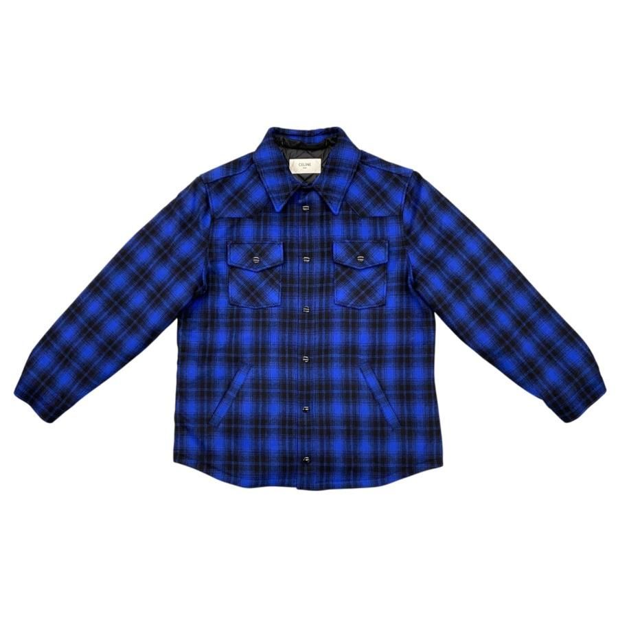 ☆E4598 セリーヌ ブルゾン シャツジャケット 2W410994R 50