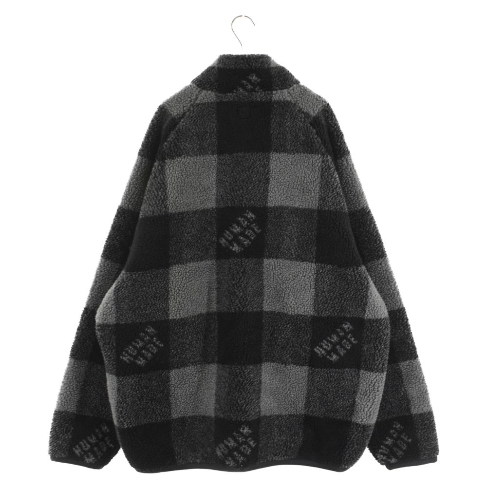 HUMAN MADE (ヒューマンメイド) 22AW Check Boa Fleece Jacket