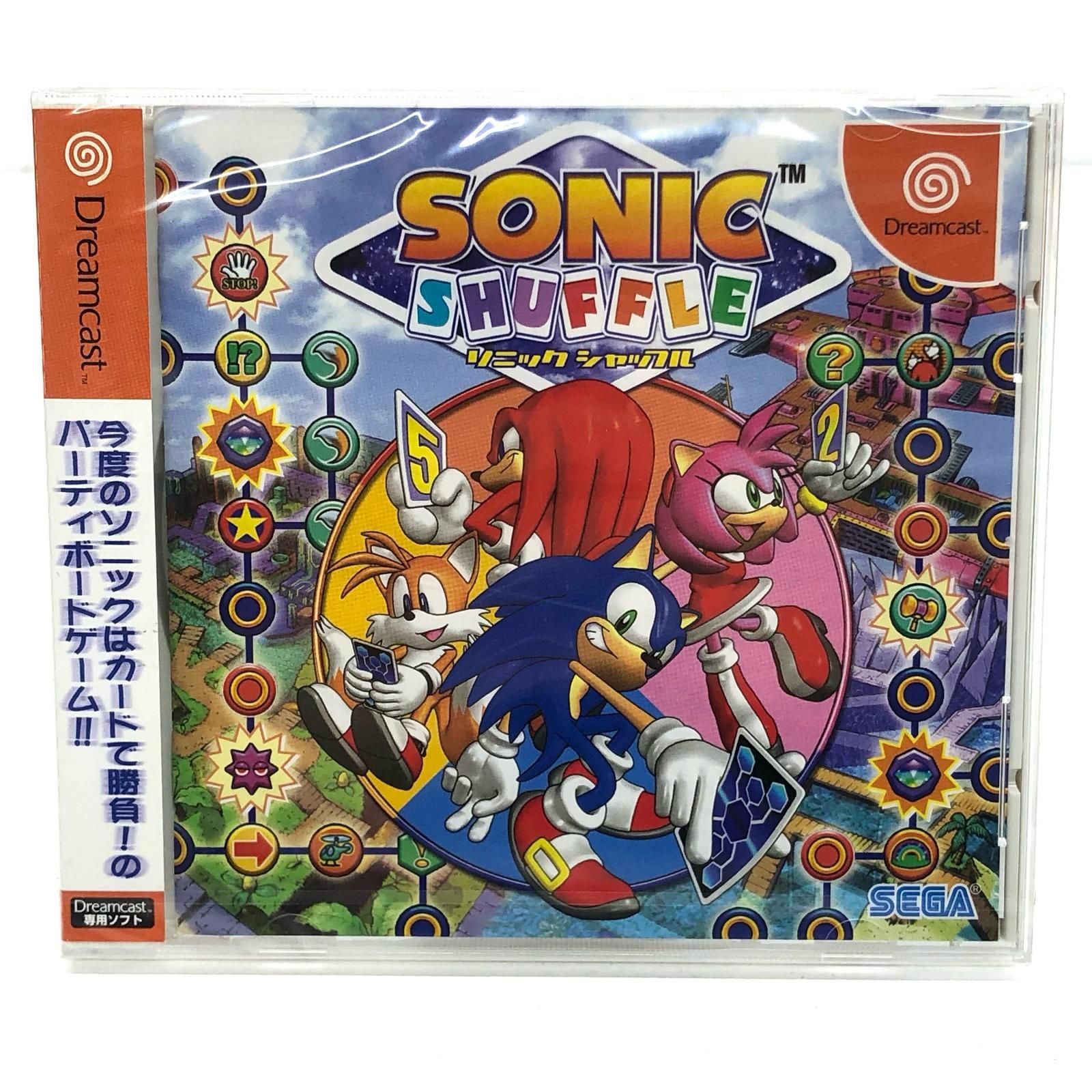 【物流センター】 中古 ゲームソフト ソニックシャッフル ドリームキャスト アクション 2000年製 HDR-0125 【607】