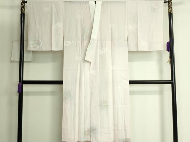 平和屋着物 上質な長襦袢 無双仕立て 花丸地紋 暈し染め DZAA9791kh5