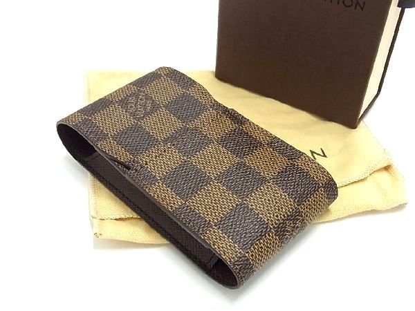 ■新品■未使用■ LOUIS VUITTON ルイヴィトン M63024 モノグラム エテュイ シガレットケース 煙草ケース レディース ブラウン系 BD4867