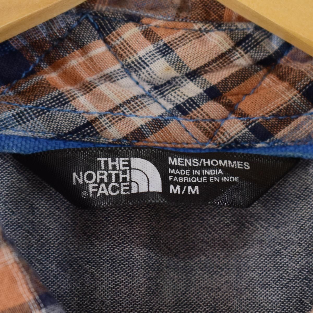 古着 ザノースフェイス THE NORTH FACE マドラスチェック 半袖