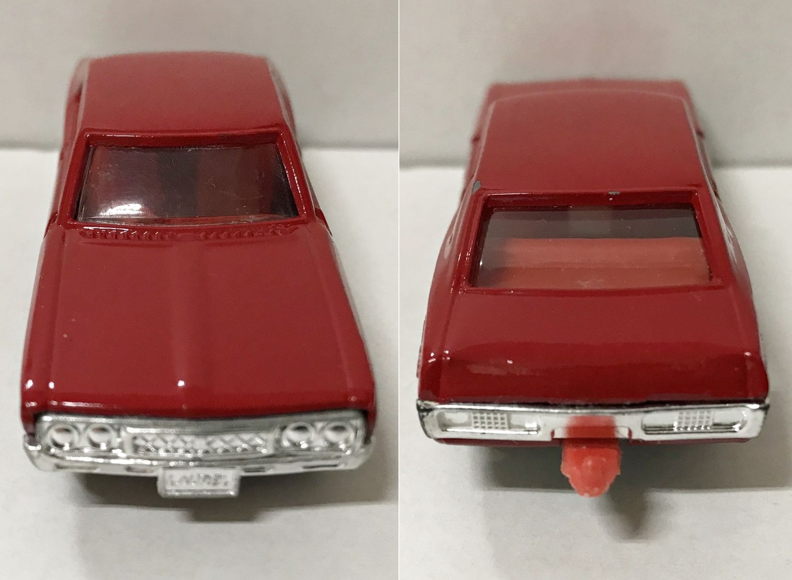 35. 1/63 №74 日産 ローレル 赤 日本製トミカ (本体のみ箱無)【併売品